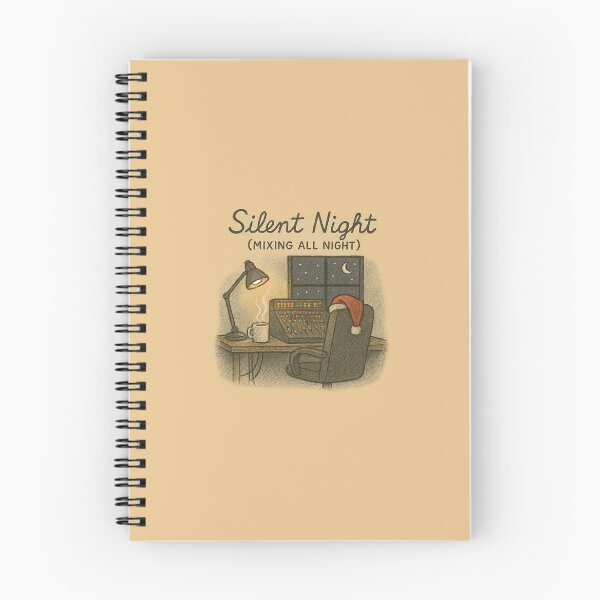 Item preview, Silent Night (Mixing All Night) designed and sold by peaknerd.