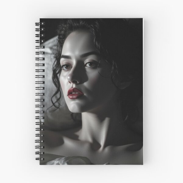 Item preview, Alina - Cinematic Noir Portrait of Mystery and Grace designed and sold by Artfully Entertained.