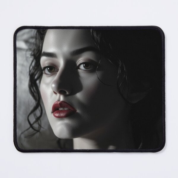 Item preview, Alina - Cinematic Noir Portrait of Mystery and Grace designed and sold by Artfully Entertained.