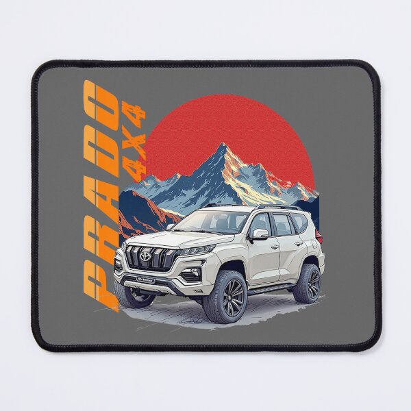 Item preview, Toyota Land Cruiser Prado Off Road SUV Illustration designed and sold by Aegy2024.