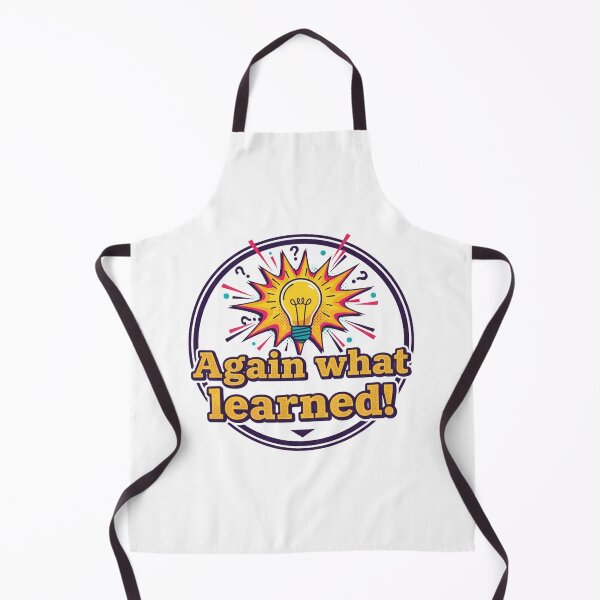 Item preview, Again What Learned - Funny Pop Art Quote designed and sold by The Bored Giraffe.