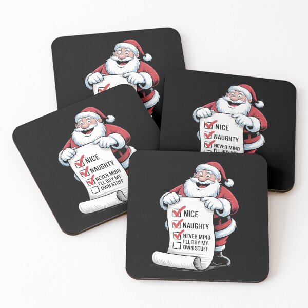 Item preview, Nice Naughty Never Mind I'll Buy My Own Stuff designed and sold by Millsoft.