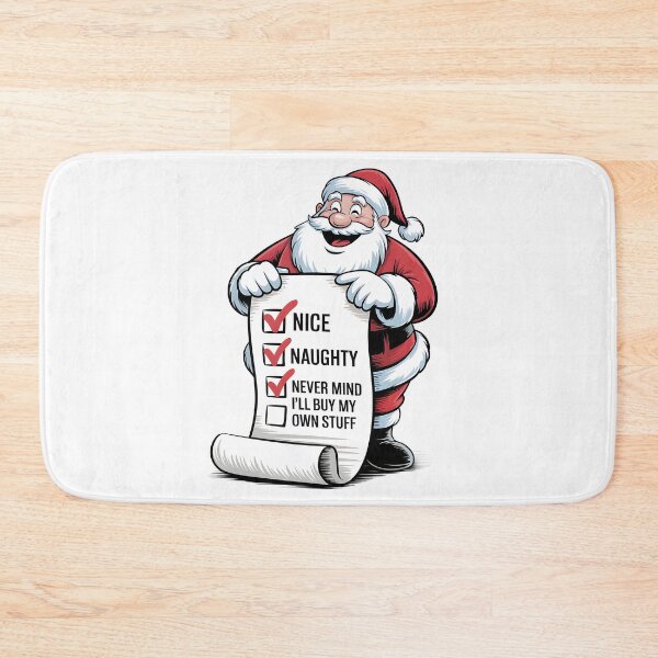Item preview, Nice Naughty Never Mind I'll Buy My Own Stuff designed and sold by Millsoft.