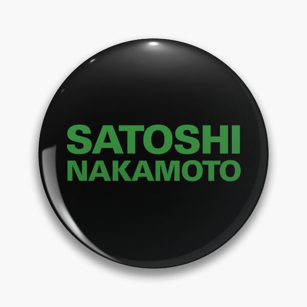 Item preview, Satoshi Nakamoto Bitcoin Bold Green designed and sold by CyberRex.