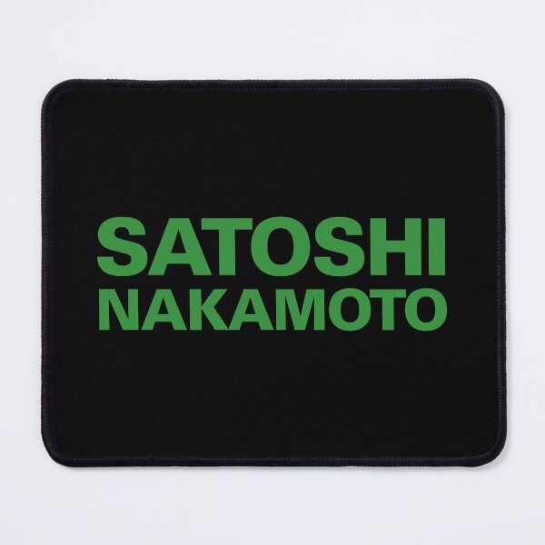 Item preview, Satoshi Nakamoto Bitcoin Bold Green designed and sold by CyberRex.