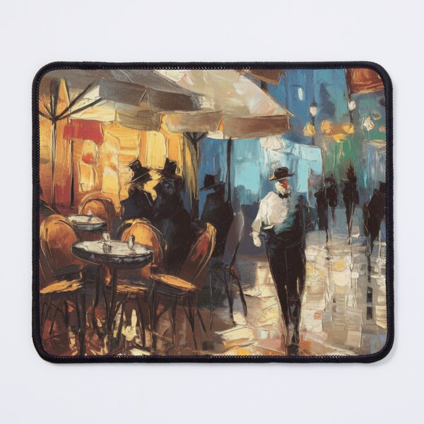 Item preview, French Café at Night in the Rain designed and sold by CARRAANN.