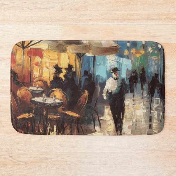 Item preview, French Café at Night in the Rain designed and sold by CARRAANN.