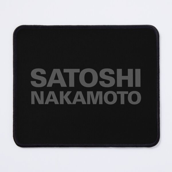 Item preview, Satoshi Nakamoto Bitcoin Bold Grey designed and sold by CyberRex.