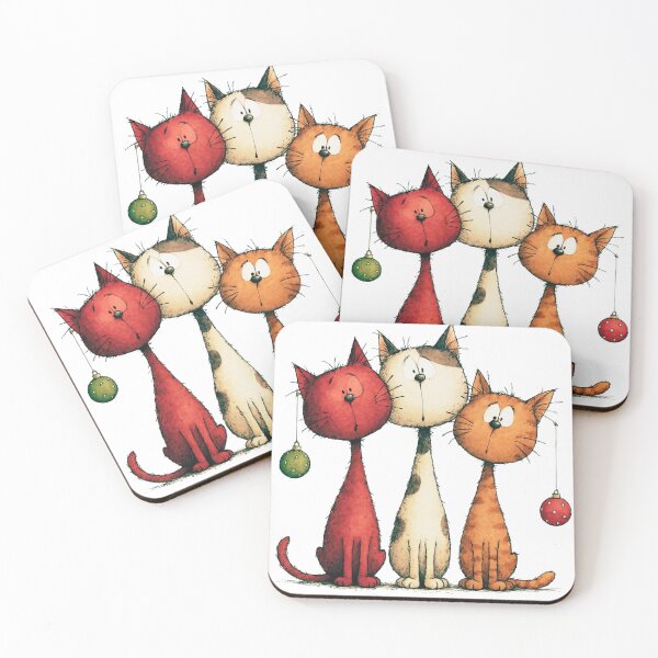 Item preview, Christmas Kittens designed and sold by Ewa Miller.