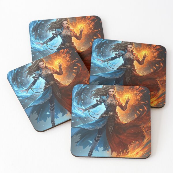 Item preview, Frost Flame Mage Design Arcane Empress designed and sold by Creativity Meets Healing.