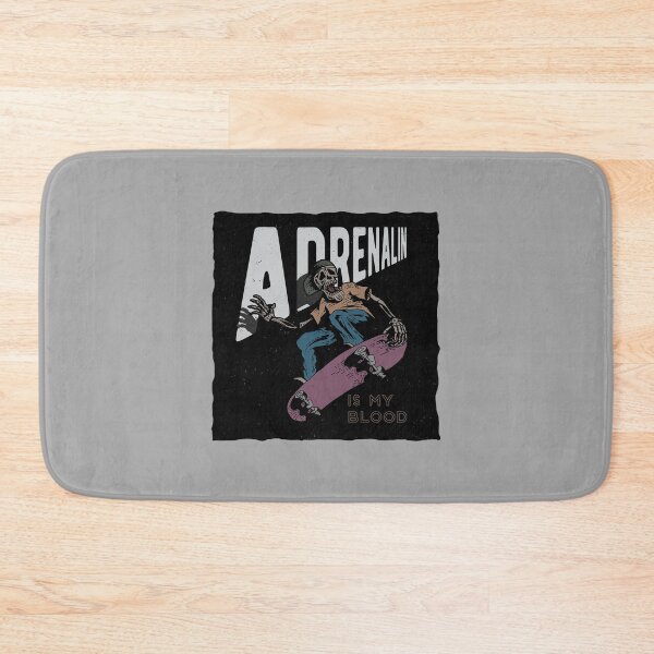Item preview, Skater skeleton and adrenaline designed and sold by Joncasmiart.