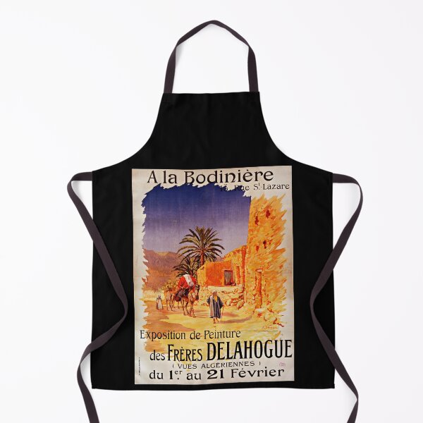 Item preview, Vibrant Algerian Views Poster | A La Bodinière Art & Culture | Early 20th Century Orientalism designed and sold by artofuniverse.