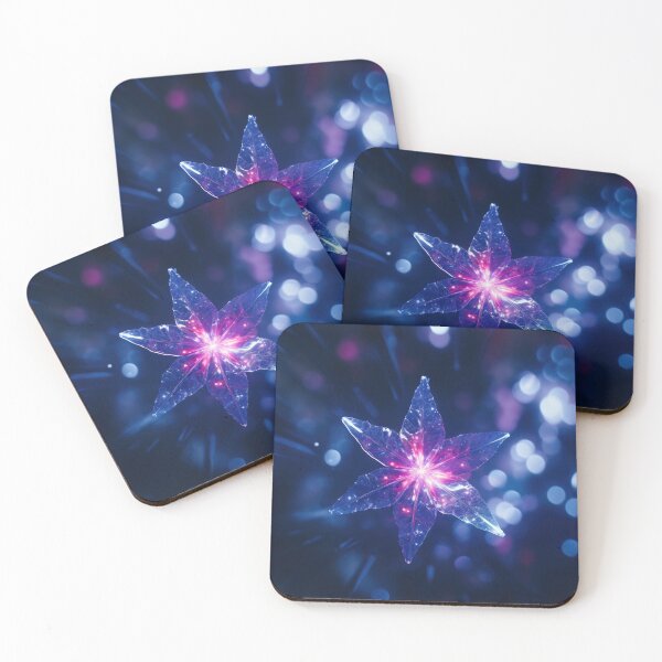 Item preview, Colorful star shape glows in space designed and sold by anytka.