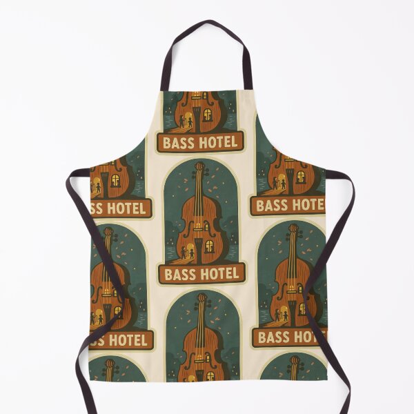 Item preview, Bass Hotel – Cozy Night for Musicians designed and sold by Tiny Joy World.