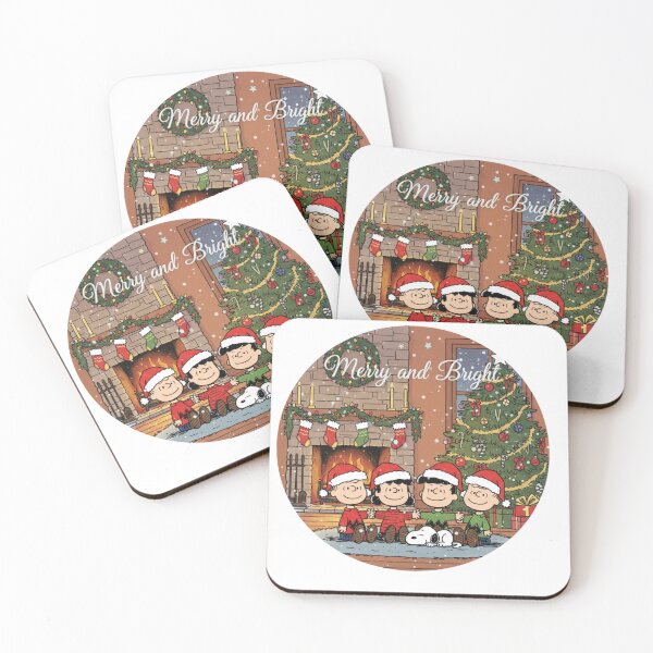 Item preview, "Peanuts Christmas Fireplace Scene”  designed and sold by AG Clothing Shop.