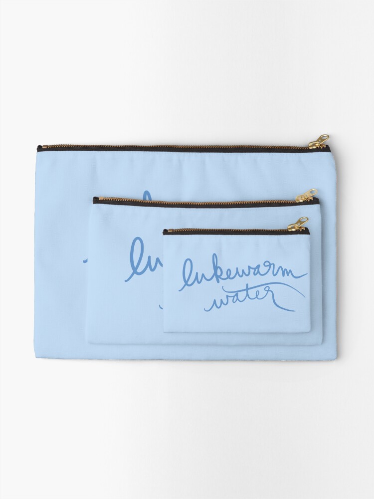 Thumbnail 2 of 4, Zipper Pouch, Lukewarm Water designed and sold by abeink.