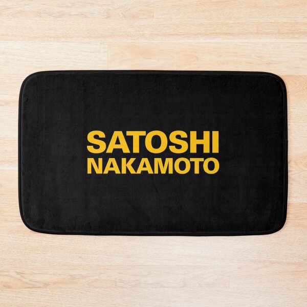 Item preview, Satoshi Nakamoto Bitcoin Bold Yellow designed and sold by CyberRex.