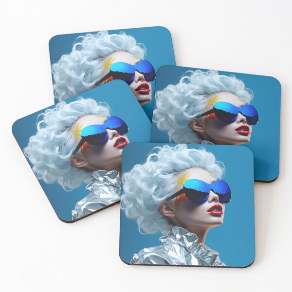 Item preview, Model with sunglasses poses designed and sold by anytka.