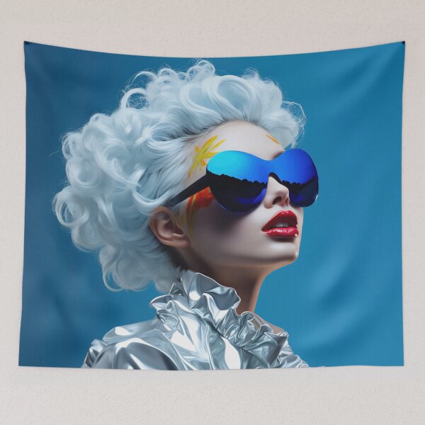 Item preview, Model with sunglasses poses designed and sold by anytka.
