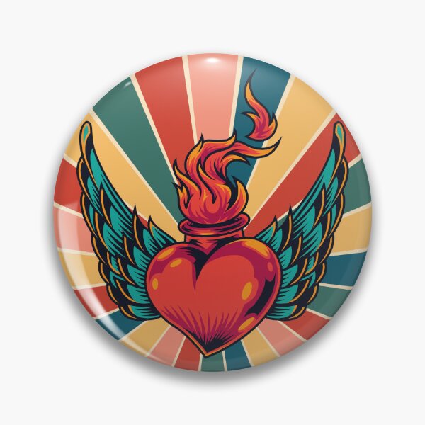 Item preview, Heart Wings And Fire designed and sold by FanFest.