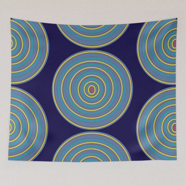 Item preview, Spectrum Orbit - Concentric Circles Pattern designed and sold by PVTCreations.
