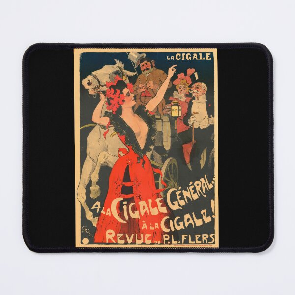 Item preview, Vibrant Art Nouveau Poster | Belle Epoque Parisian Theater Art & Decor designed and sold by artofuniverse.