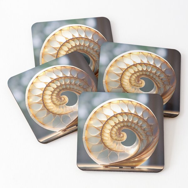 Item preview, Spiral shell sculpture display designed and sold by anytka.