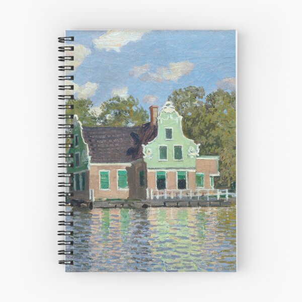 Item preview, Houses by the Bank of the River Zaan | Monet designed and sold by Oliveirallan.