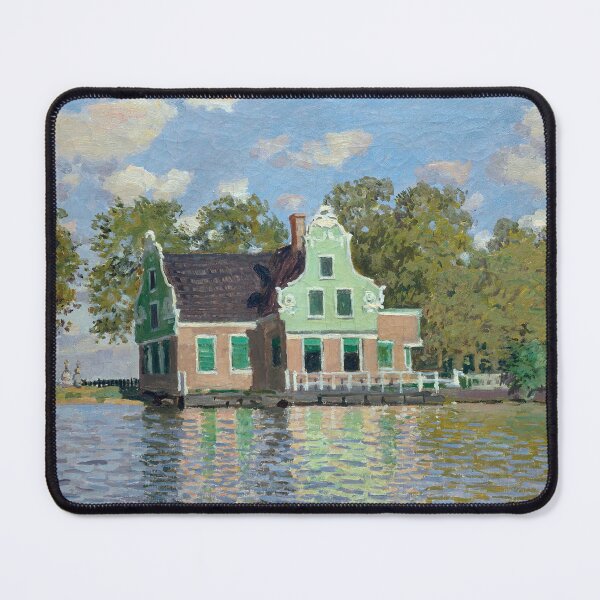 Item preview, Houses by the Bank of the River Zaan | Monet designed and sold by Oliveirallan.