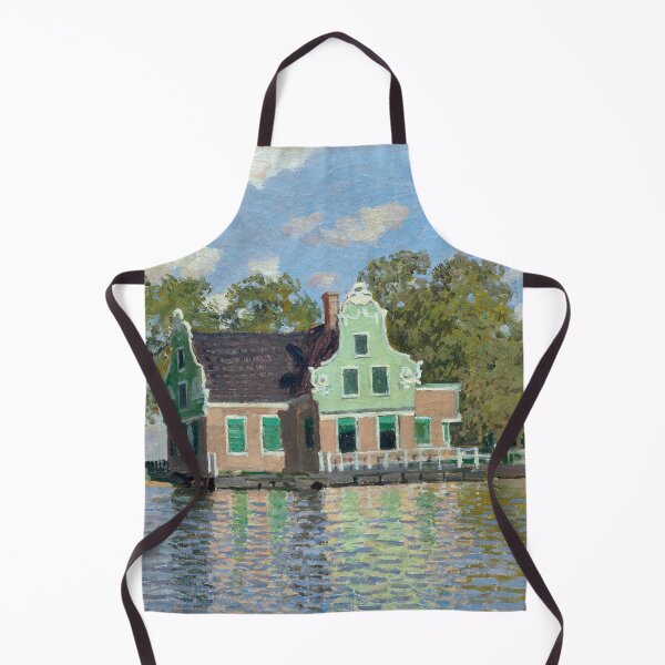 Item preview, Houses by the Bank of the River Zaan | Monet designed and sold by Oliveirallan.
