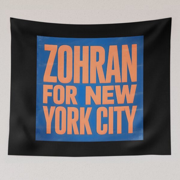 Item preview, ZOHRAN for NEW YORK CITY | The Future Starts Here designed and sold by CalmDownZone ⭐️⭐️⭐️⭐️⭐️.