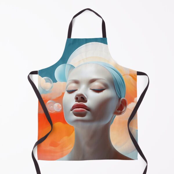 Item preview, Calm girl with vivid clouds designed and sold by anytka.