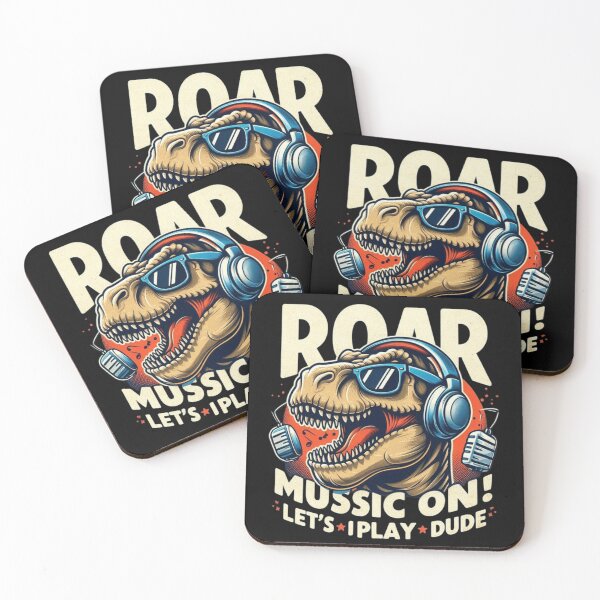 Item preview, ROAR MUSSIC ON LET'S PLAY DUDE designed and sold by VSHARX COLLECTION.