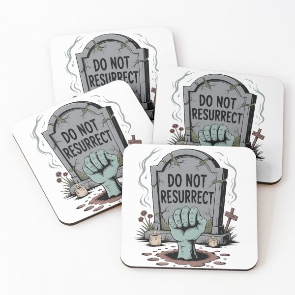 Item preview, Do Not Resurrect – Grave’s Final Warning designed and sold by SomeoneFamiliar.