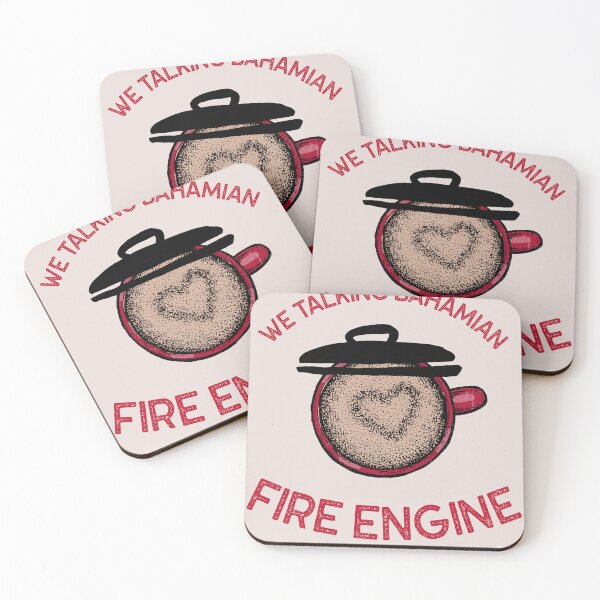 Item preview, We Talking Bahamian “Fire Engine” Bahamian Slang Apparels  designed and sold by We Talking Bahamian.