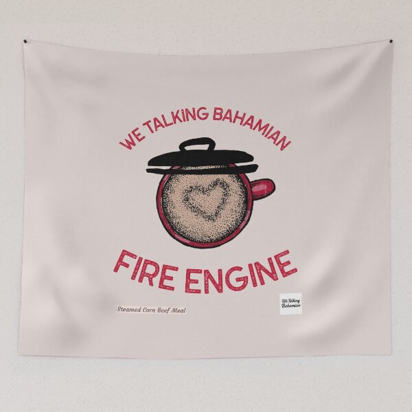Item preview, We Talking Bahamian “Fire Engine” Bahamian Slang Apparels  designed and sold by We Talking Bahamian.