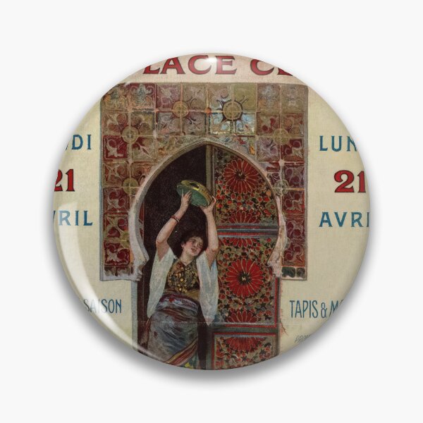 Item preview, Vintage Art Nouveau Poster | Paris | Maison des Tapis Sale | Orientalism & Early 20th Century Decor designed and sold by artofuniverse.