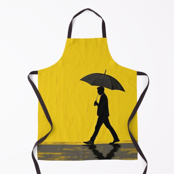 Item preview, Man walks with umbrella in rain designed and sold by anytka.