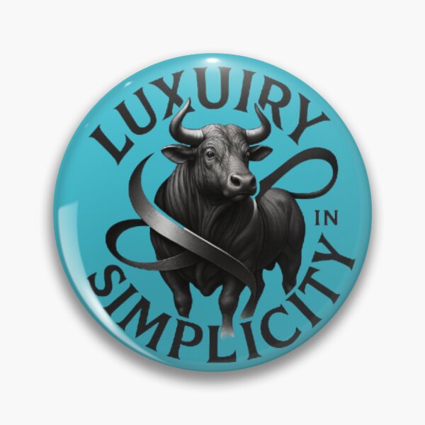 Item preview, Luxury in Simplicity Taurus Bull Minimal Black Elegance designed and sold by Kony83.