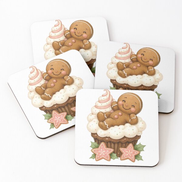 Item preview, Sweet Gingerbread Sundae, Gingerbread Ice Cream Treat designed and sold by Batycab Shop.