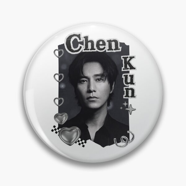 Item preview, Chen Kun Chinese Actor Cdrama Chinese Entertainment Black and White Collage Digital Art Portrait designed and sold by AJUNICE STUDIO.