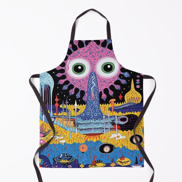 Item preview, Colorful alien landscape with hands designed and sold by anytka.