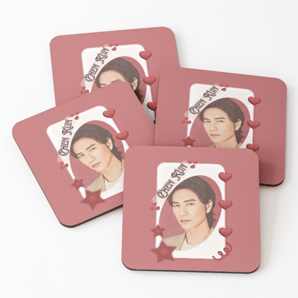 Item preview, Chen Kun Chinese Actor Cdrama Chinese Entertainment Card Red Aesthetic Collage Design designed and sold by AJUNICE STUDIO.
