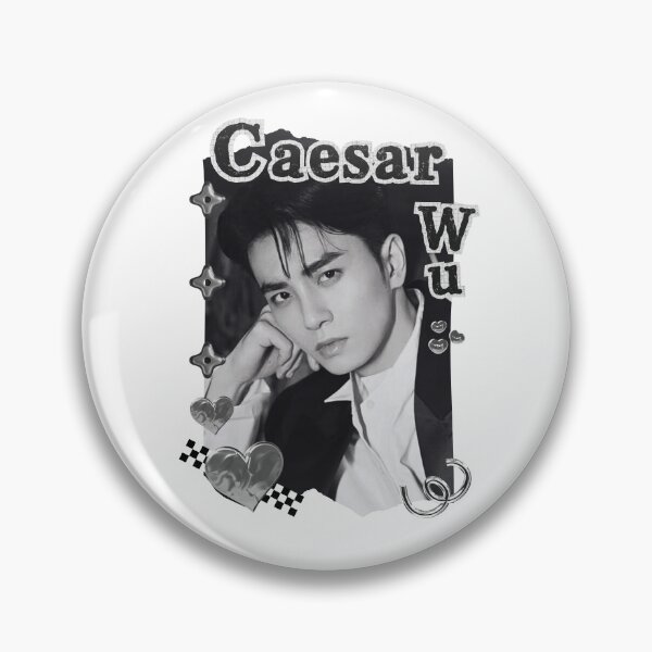Item preview, Caesar Wu (Wu Xize 吴希泽) Chinese Actor Cdrama Chinese Entertainment Black and White Collage Digital Art Portrait designed and sold by AJUNICE STUDIO.
