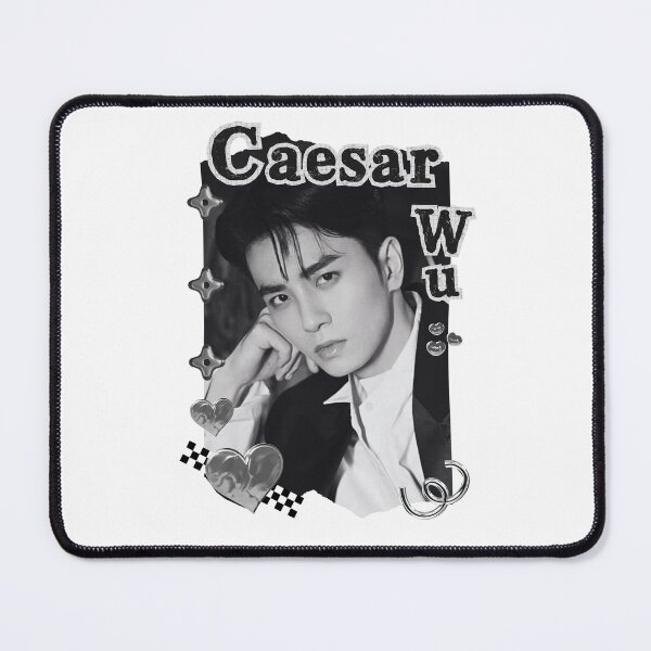 Item preview, Caesar Wu (Wu Xize 吴希泽) Chinese Actor Cdrama Chinese Entertainment Black and White Collage Digital Art Portrait designed and sold by AJUNICE STUDIO.