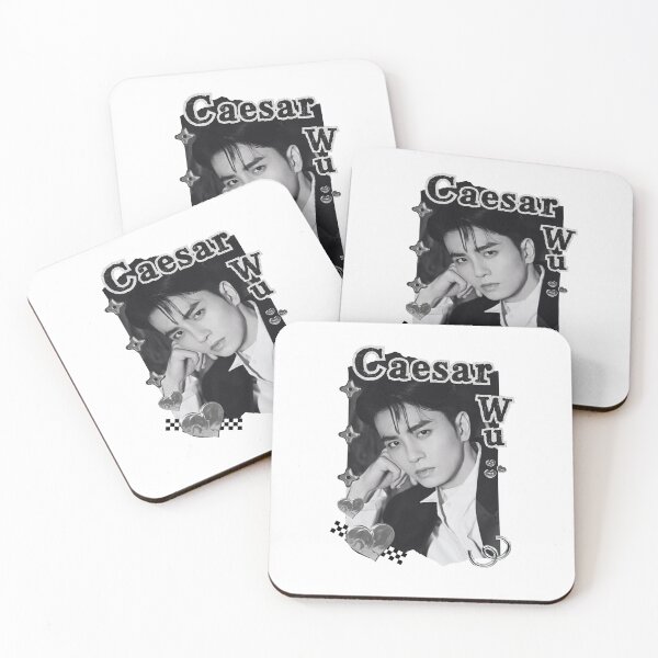 Item preview, Caesar Wu (Wu Xize 吴希泽) Chinese Actor Cdrama Chinese Entertainment Black and White Collage Digital Art Portrait designed and sold by AJUNICE STUDIO.