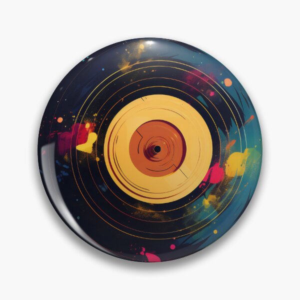 Item preview, Colorful vinyl with splashes designed and sold by anytka.