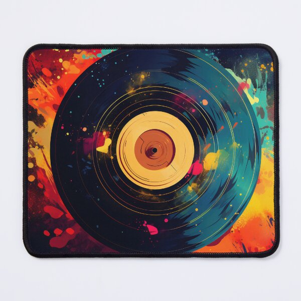 Item preview, Colorful vinyl with splashes designed and sold by anytka.