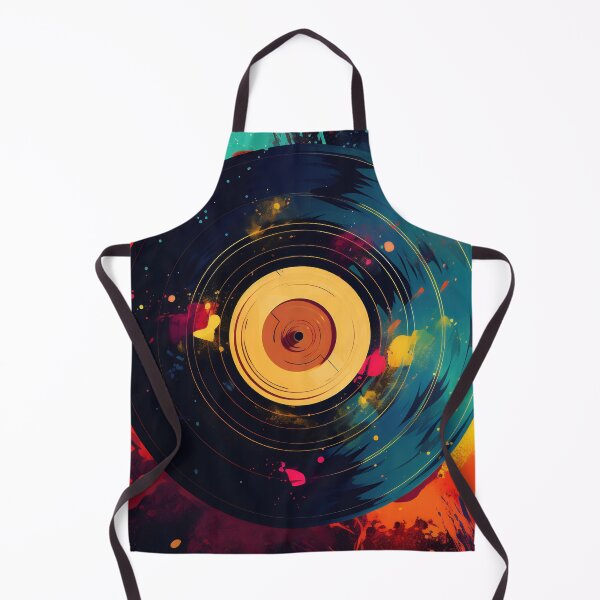 Item preview, Colorful vinyl with splashes designed and sold by anytka.