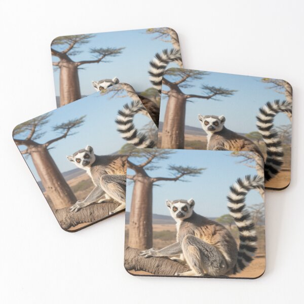 Item preview, Morning lemur designed and sold by WILDMADADESIGN.